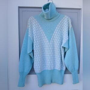 Meister Vintage Ski Sweater Floor Sample NOS Size Measurements Below